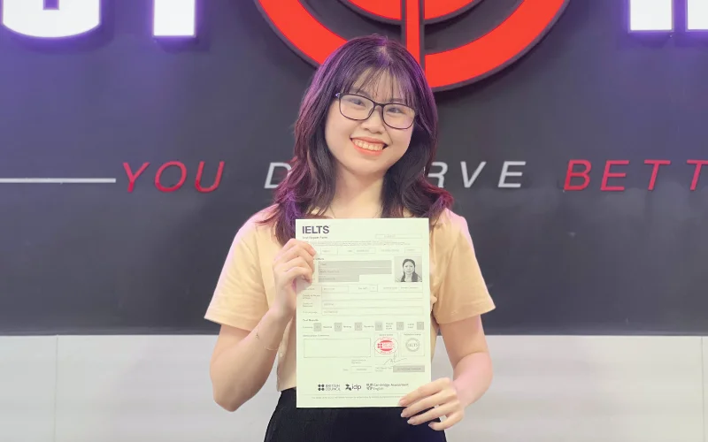 Trần Ngọc Thảo Như - học viên IELTS The Tutors